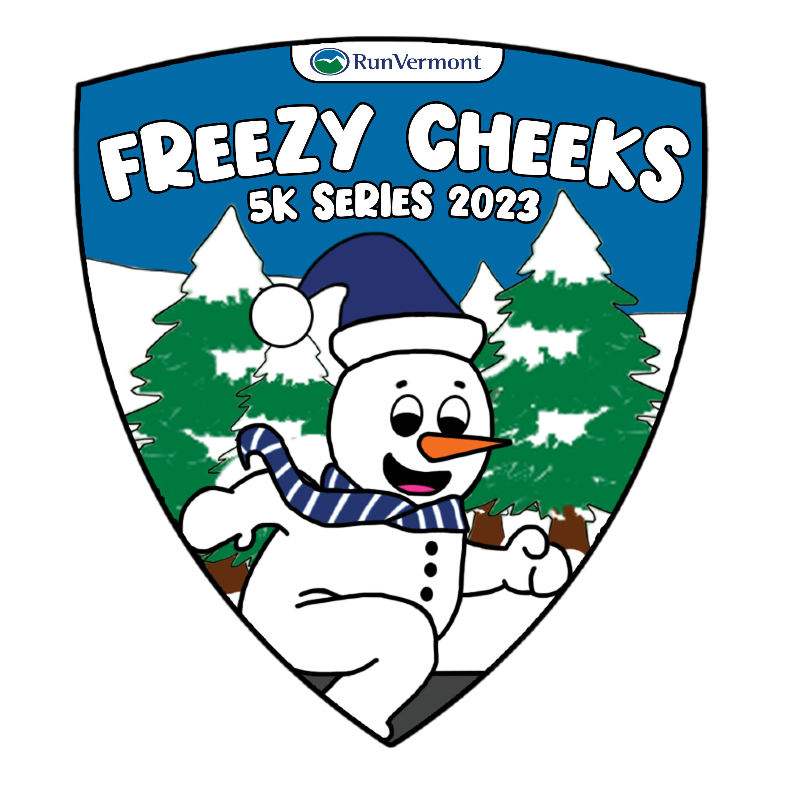Freezy Cheeks 5K: Third Berg logo on RaceRaves