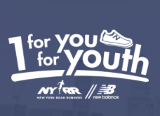 NYRR 1 for You 1 for Youth logo on RaceRaves