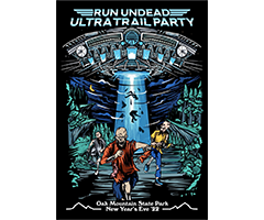 Run Undead Ultra Trail Party logo on RaceRaves