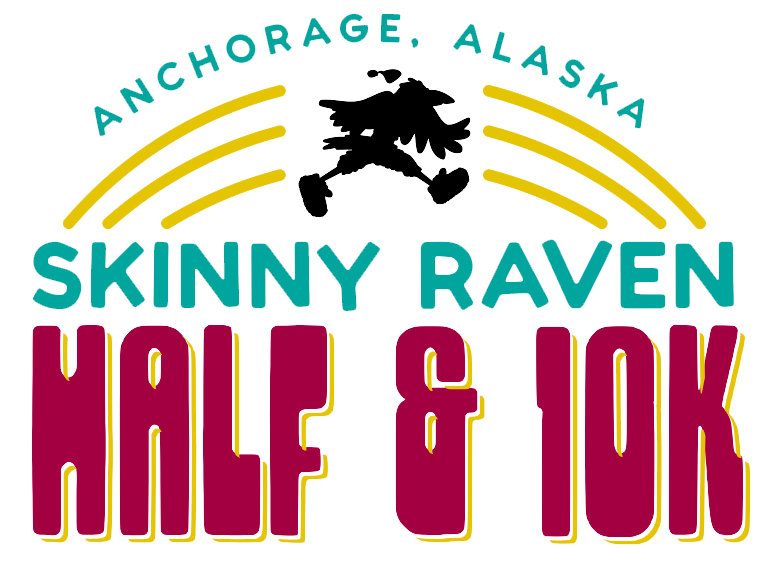 Skinny Raven Half & 10K logo on RaceRaves