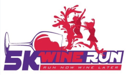 Wine Run 5K Cambridge logo on RaceRaves