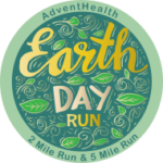 Earth Day 5 Miler & 2 Miler logo on RaceRaves
