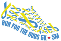 Run for the Buds 5 Miler & 5K logo on RaceRaves
