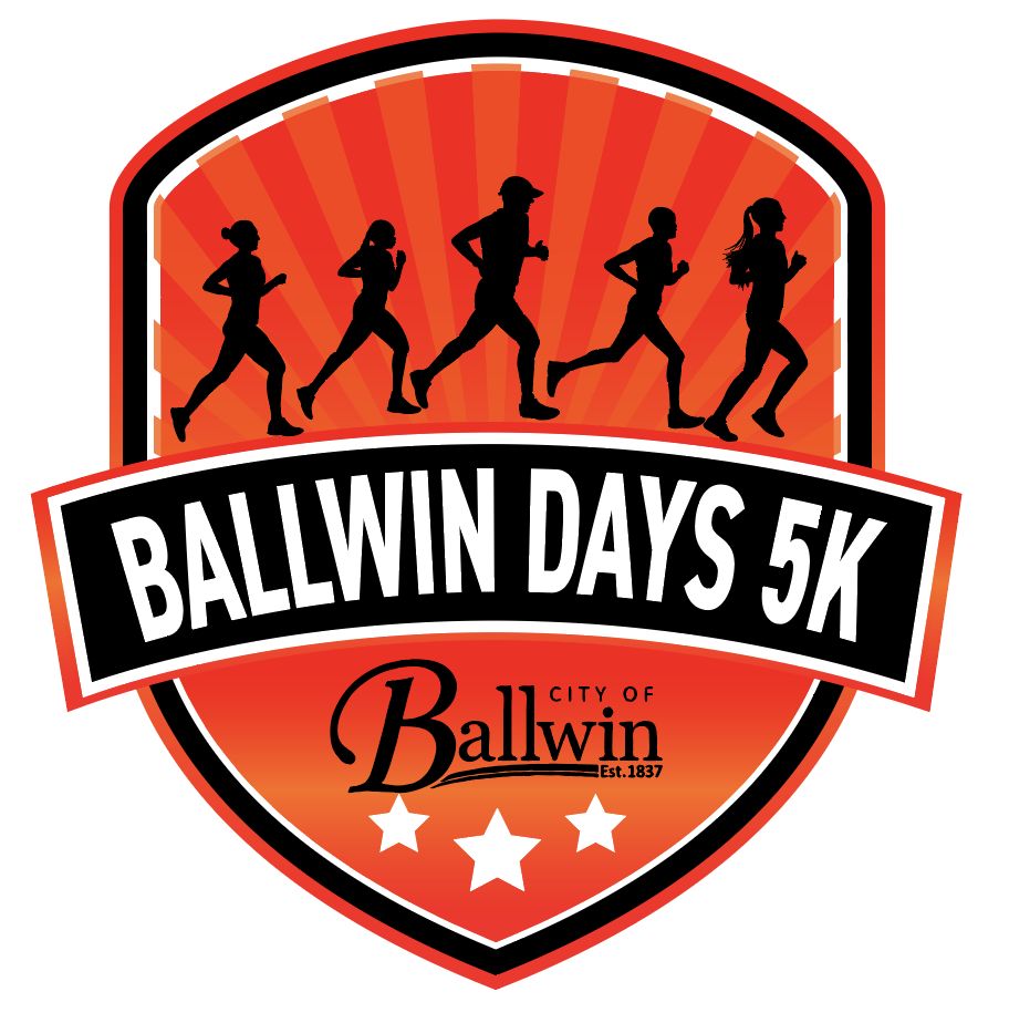Ballwin Days 5K logo on RaceRaves