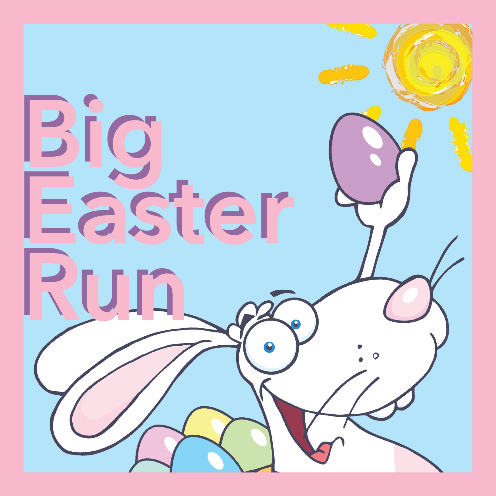 The Big Easter Run logo on RaceRaves