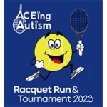ACEing Autism Dallas Racquet Run logo on RaceRaves