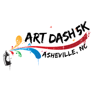 Asheville Art Dash 5K logo on RaceRaves