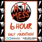 Hot Mess Trail Races 6 Hour & Half Marathon logo on RaceRaves