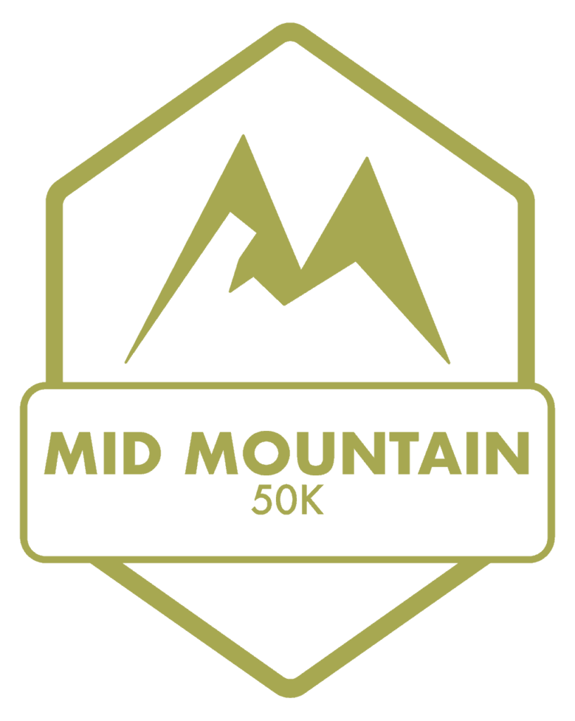 Mid Mountain 50K logo on RaceRaves