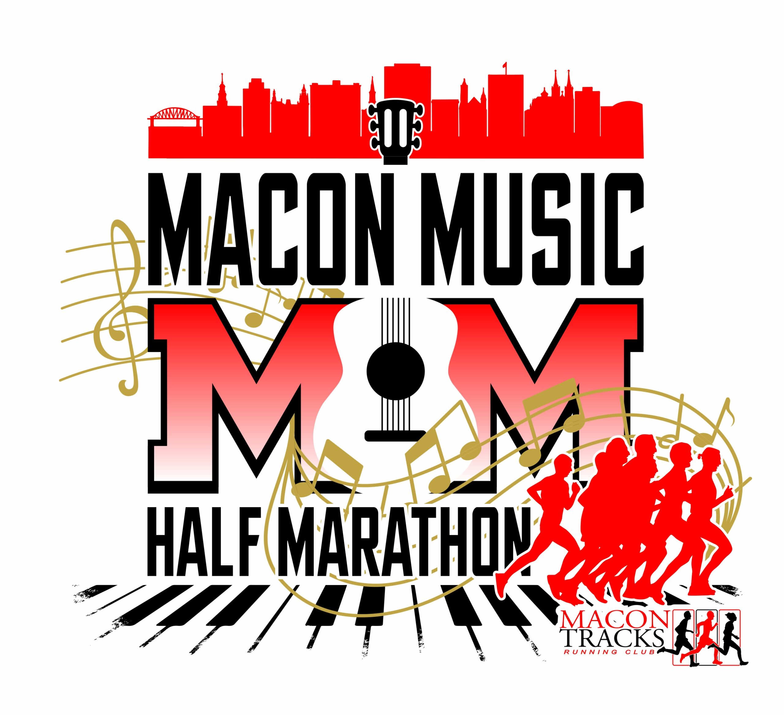 Macon Music Half Marathon logo on RaceRaves