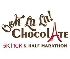 Ooh LaLa Chocolate Half Marathon, 10K & 5K logo on RaceRaves