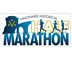 Vincennes Historical Half Marathon & 5K logo on RaceRaves