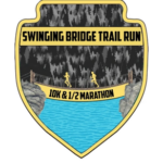 Swinging Bridge Trail Run logo on RaceRaves