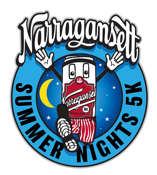 Narragansett Summer Nights 5K logo on RaceRaves