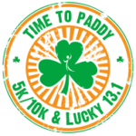 Time to Paddy 5K, 10K & Lucky 13.1 Kansas City logo on RaceRaves