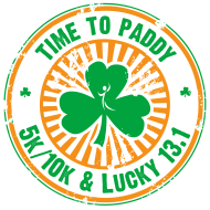 Time to Paddy 5K, 10K & Lucky 13.1 Houston logo on RaceRaves