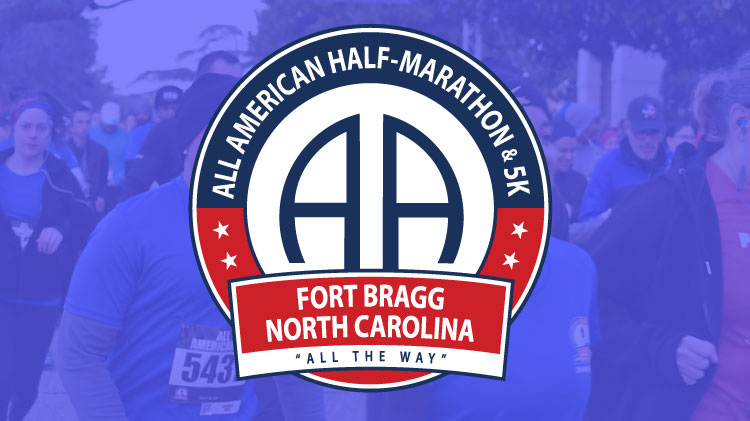 All American Half Marathon & 5K logo on RaceRaves