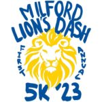 Milford Lions Dash 5K logo on RaceRaves