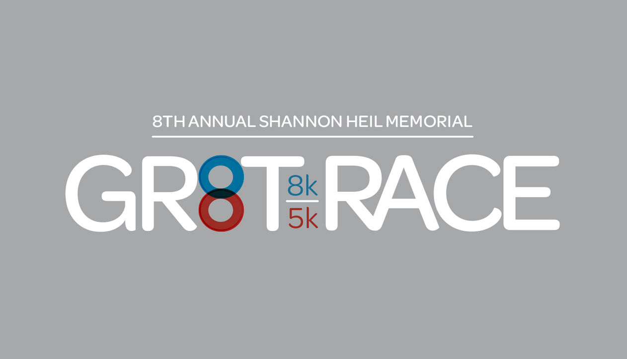 Shannon Heil Memorial GR8T Race 8K & 5K logo on RaceRaves