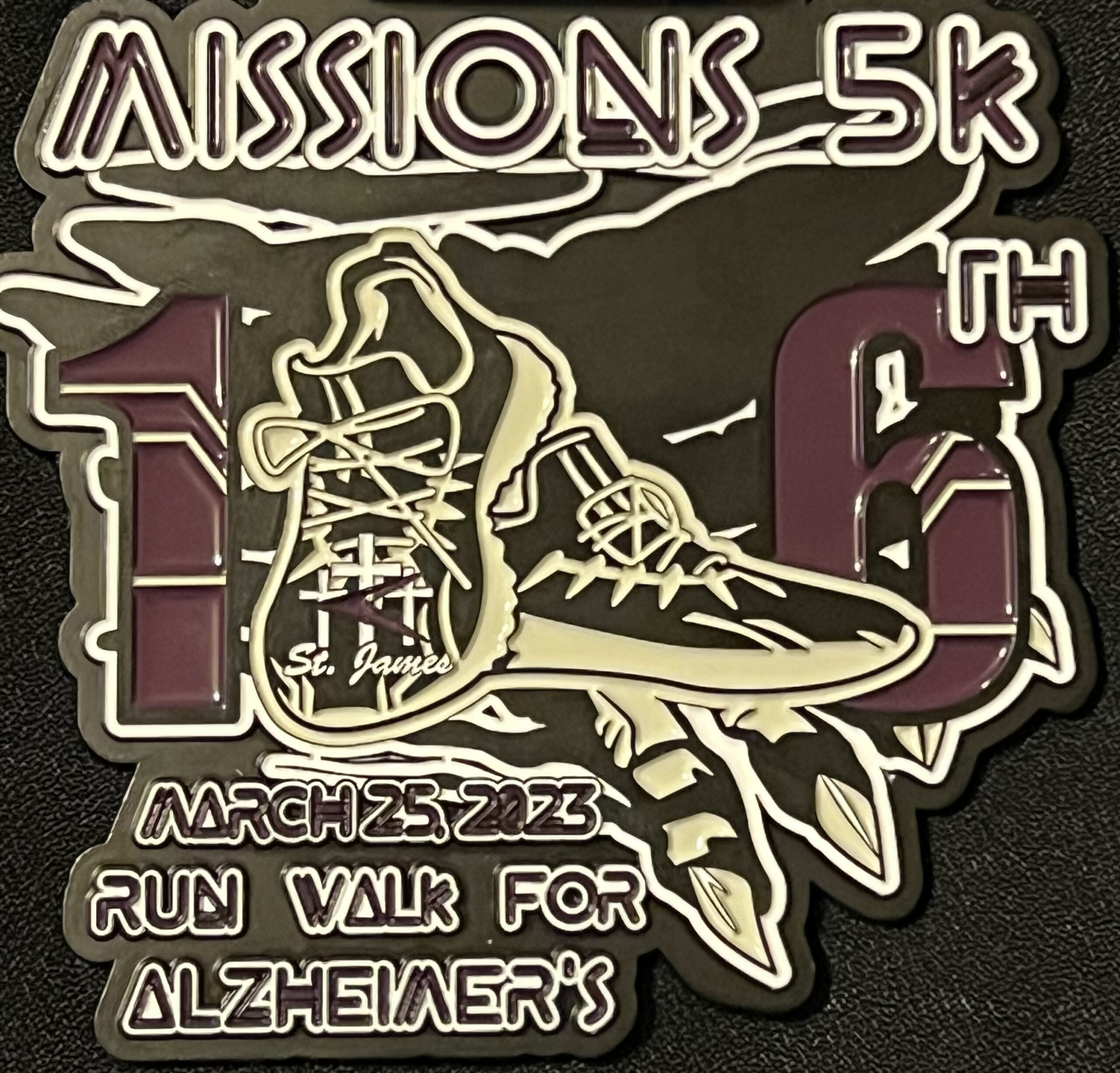 Missions 5K Run Walk for Alzheimer’s logo on RaceRaves