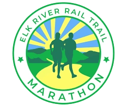 Elk River Rail Trail Marathon & Half Marathon logo on RaceRaves