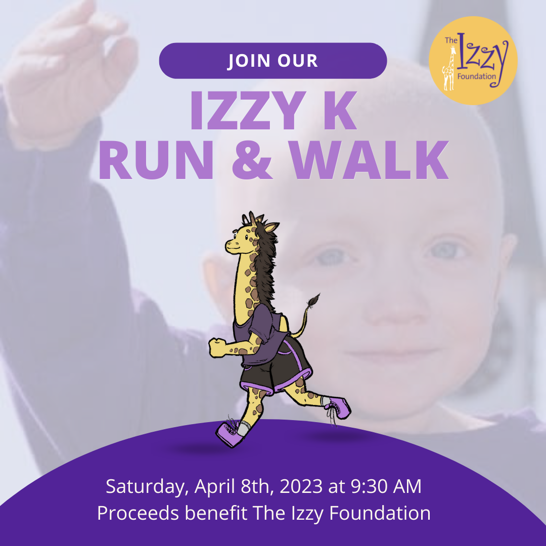 Izzy 5K logo on RaceRaves