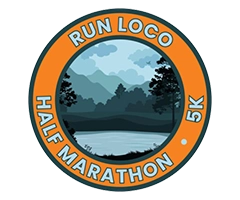 Run LoCo Half Marathon & Elf on the Run 5K logo on RaceRaves