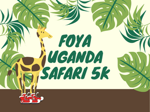 FOYA Uganda Safari 5K logo on RaceRaves