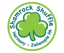 Shamrock Shuffle Half Marathon (Harmony, PA) logo on RaceRaves