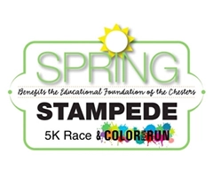 Spring Stampede 5K logo on RaceRaves