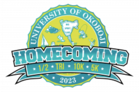 University of Okoboji Homecoming Races logo on RaceRaves