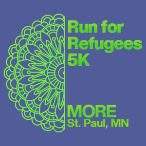 Run for Refugees 5K logo on RaceRaves