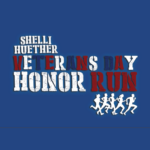 Shelli Huether Veterans Day Honor Run logo on RaceRaves