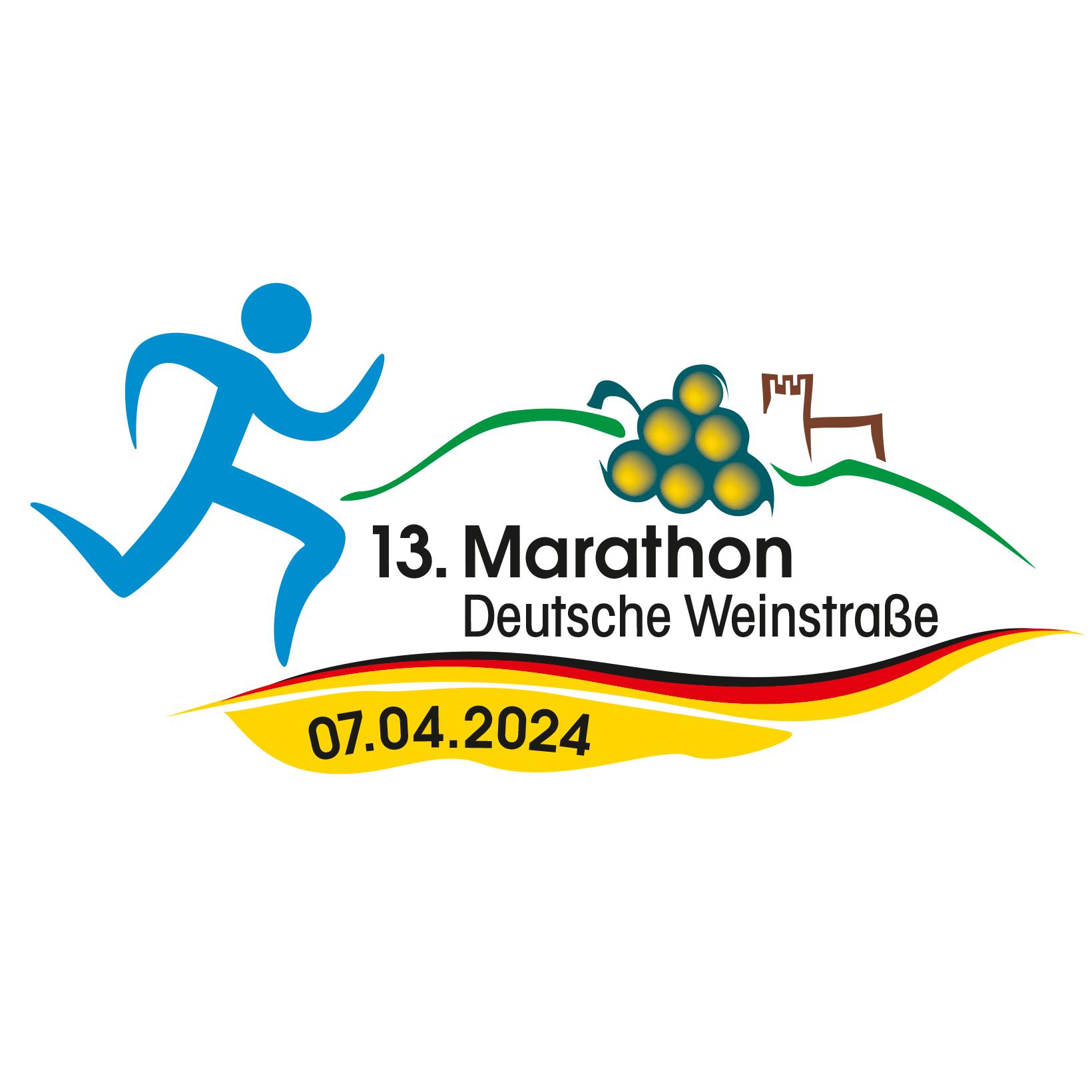 German Wine Road Marathon (Marathon Deutsche Weinstrabe) logo on RaceRaves