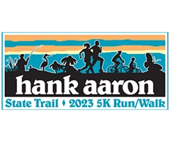 Hank Aaron State Trail 5K logo on RaceRaves