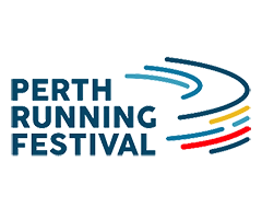 Perth Running Festival logo on RaceRaves