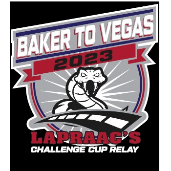 Baker to Vegas Challenge Cup Relay logo on RaceRaves