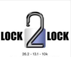 Lock 2 Lock Marathon logo on RaceRaves