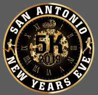 San Antonio New Years Eve 5K logo on RaceRaves