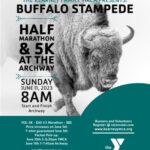 Buffalo Stampede 1/2 Marathon and 5K (NE) logo on RaceRaves
