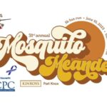 Mosquito Meander 5K logo on RaceRaves