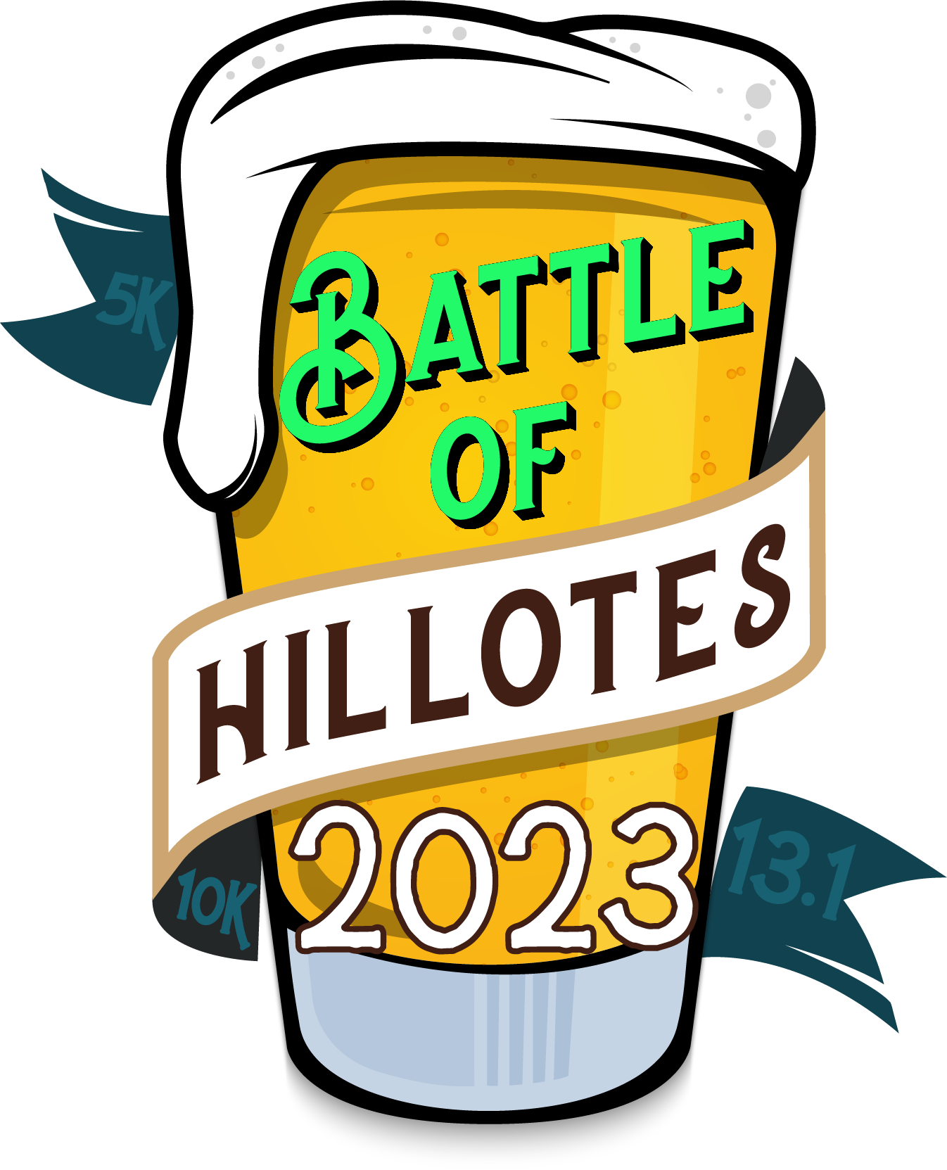 Alamo Beer Challenge Series: Battle of Hillotes logo on RaceRaves