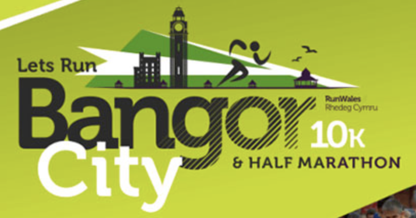 Bangor City 10K & Half Marathon logo on RaceRaves
