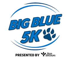 Big Blue 5K logo on RaceRaves