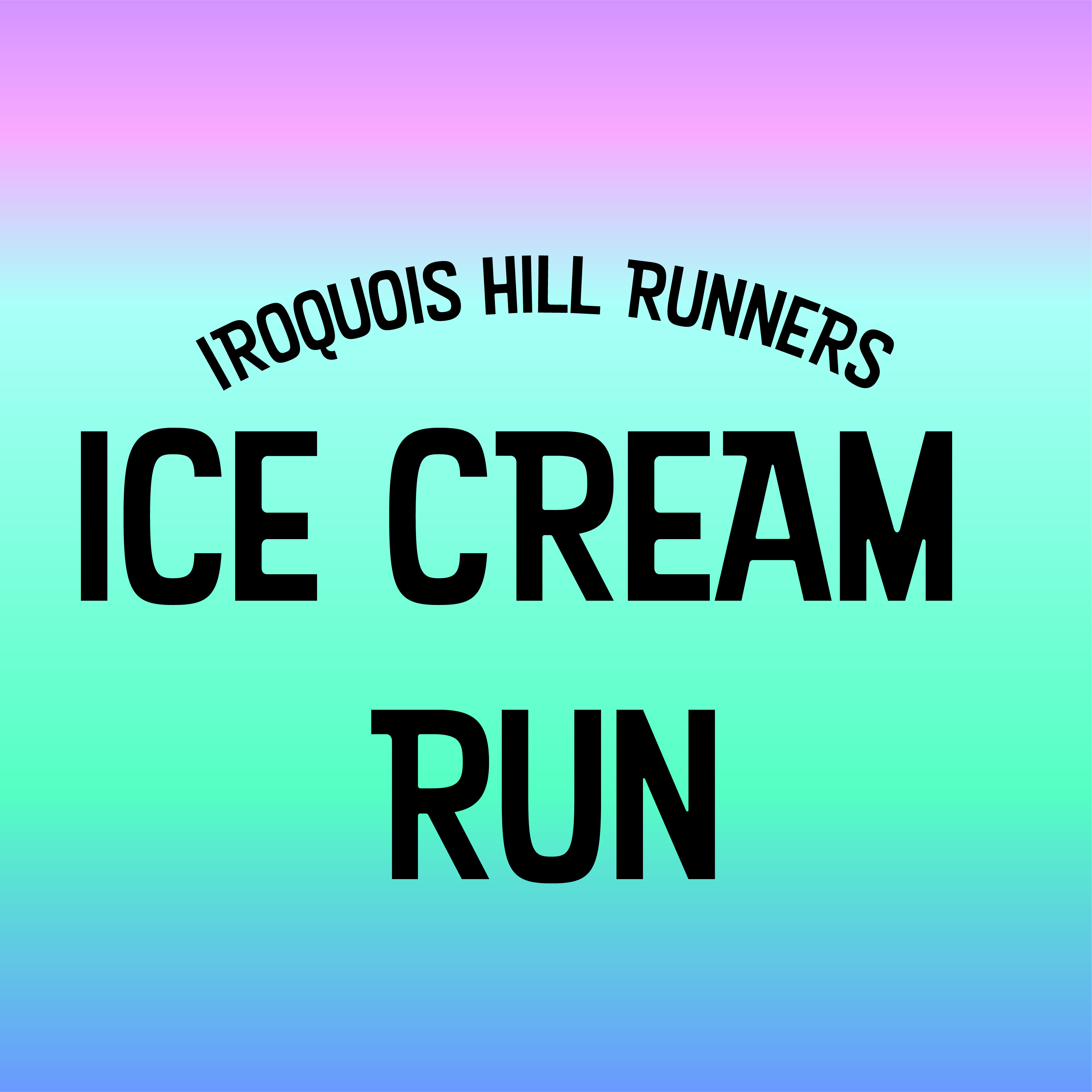 Iroquois Hill Runners Ice Cream 5K logo on RaceRaves