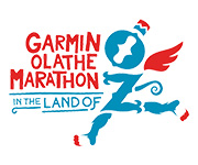 Garmin Olathe Marathon in the Land of Oz logo