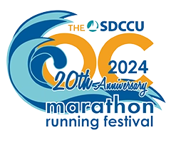 OC Marathon Running Festival logo on RaceRaves