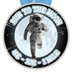 Run to the Moon 5K & 10K logo on RaceRaves
