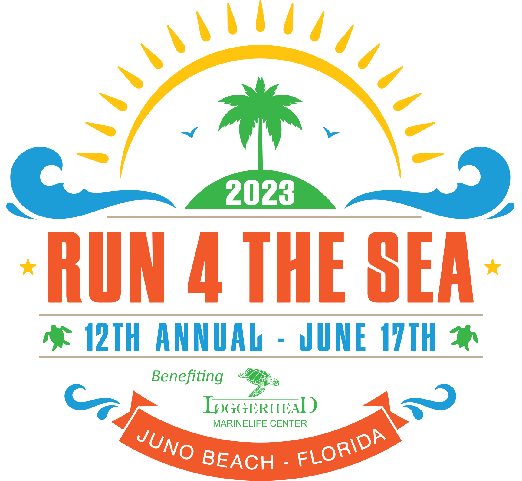 Run 4 The Sea logo on RaceRaves
