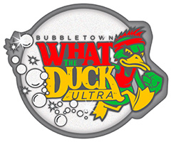 Bubbletown What The Duck Ultra logo on RaceRaves